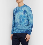 PS Paul Smith - Tie-Dyed Cotton Sweater - Blue