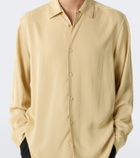 The Row Victor silk shirt