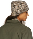 Engineered Garments Beige Leopard Bucket Hat
