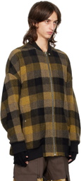 Rick Owens Tan Porterville Jumbo Peter Flight Bomber Jacket