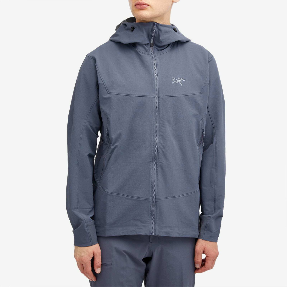 Arc'teryx Men's Gamma Hoodie Jacket in Dark Stratus Arc'teryx