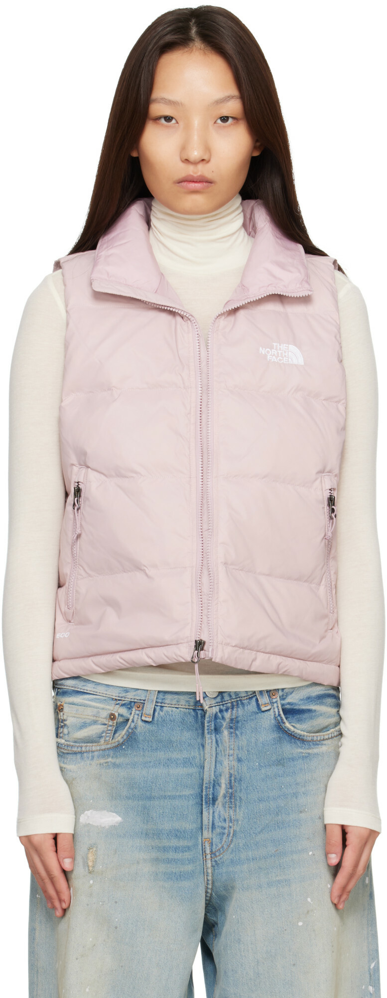 The North Face Pink Hydrenalite A-Line Down Vest