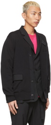 Sacai Black Suiting Mix Blazer