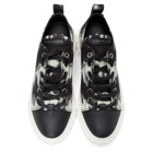 Giuseppe Zanotti Black and Off-White Blabber Sneakers