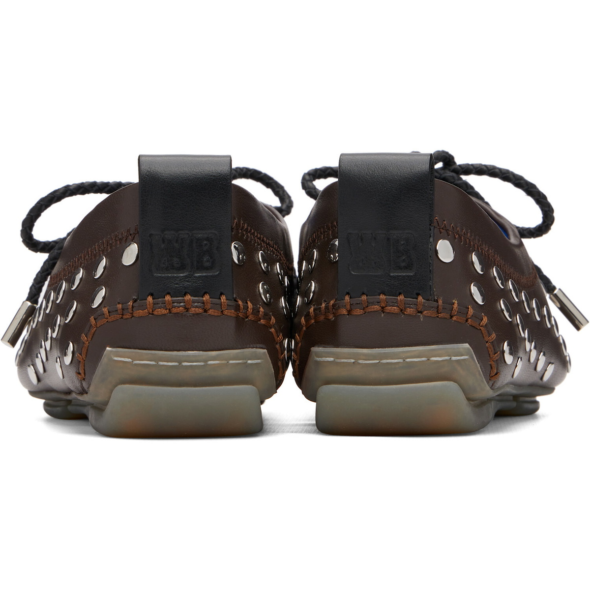 Wales Bonner Brown Chakra Loafers
