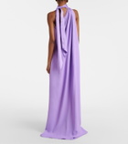 Taller Marmo Astor crêpe cady gown