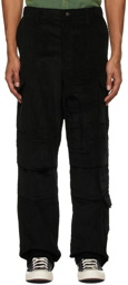 Winnie New York Black Corduroy Cargo Pants