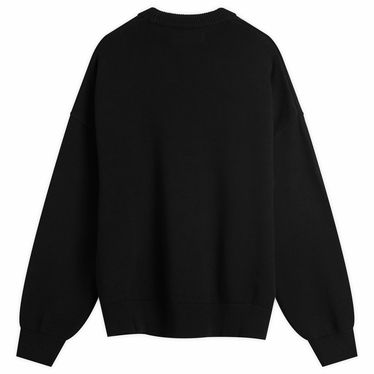 END. x PICANTE Headline Knit Sweater in Black