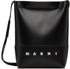 Marni Black Shoelace Strap Crossbody Bag