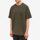 NN07 Men's Nat Pocket T-Shirt in Army