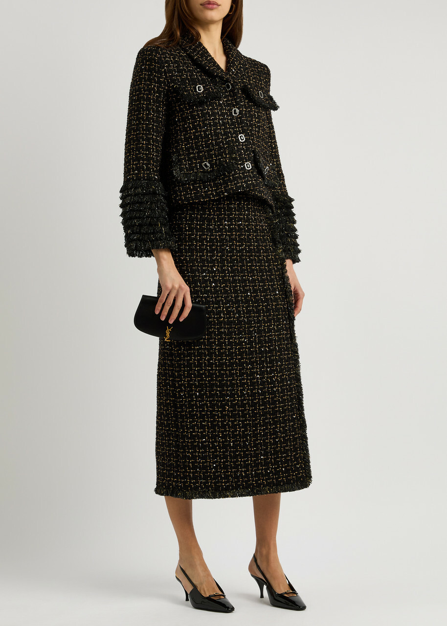 hyeon tweed jacket ブラック TOTEME_ECOM_FW25__BLAZER_SEASO