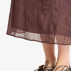Samsøe Samsøe Women's Savira Midi Skirt in Raisin