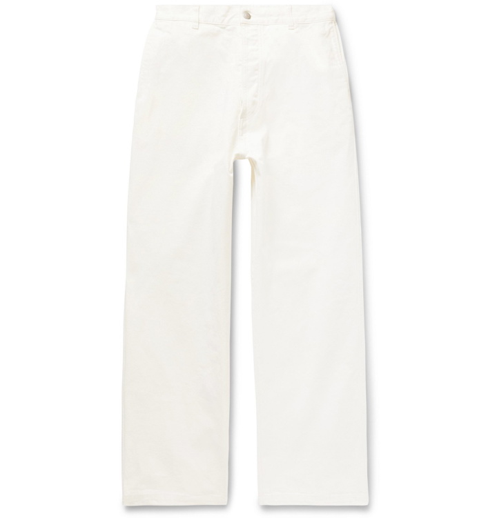 Photo: Maison Margiela - Wide-Leg Denim Jeans - White