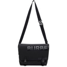 Burberry Black Coated Canvas Horseferry Print Bag