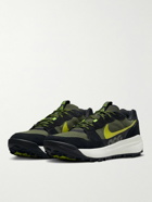 Nike - ACG Lowcate Leather-Trimmed Suede and Mesh Sneakers - Black