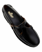 Sebago Georgina Lug Leather Loafer With T-bar
