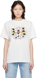 Kenzo Off-White Kenzo Paris 'KENZO Wild Tiger' Loose T-shirt