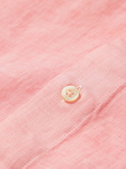 120% - Linen-Gauze Shirt - Pink