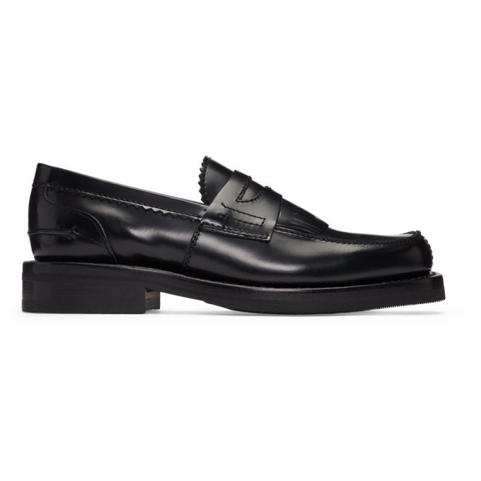 Photo: Our Legacy Black Leather Loafers