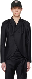 AARON ESH Black Two-Button Blazer