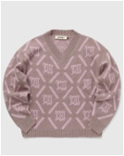 Misbhv M Argyle Knit Pink - Mens - Pullovers