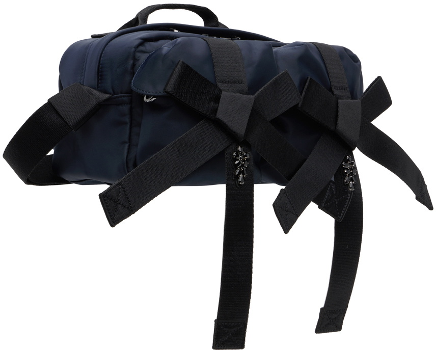 Beaded Classic Bow Crossbody Bag