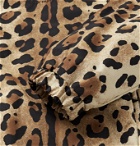 Wacko Maria - Leopard-Print Shell Track Jacket - Animal print