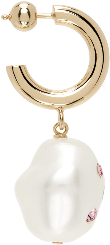 Photo: Safsafu Gold Jelly Cotton Candy Single Earring