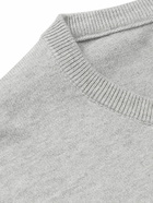 Polo Ralph Lauren - Slim-Fit Pima Cotton Sweater - Gray