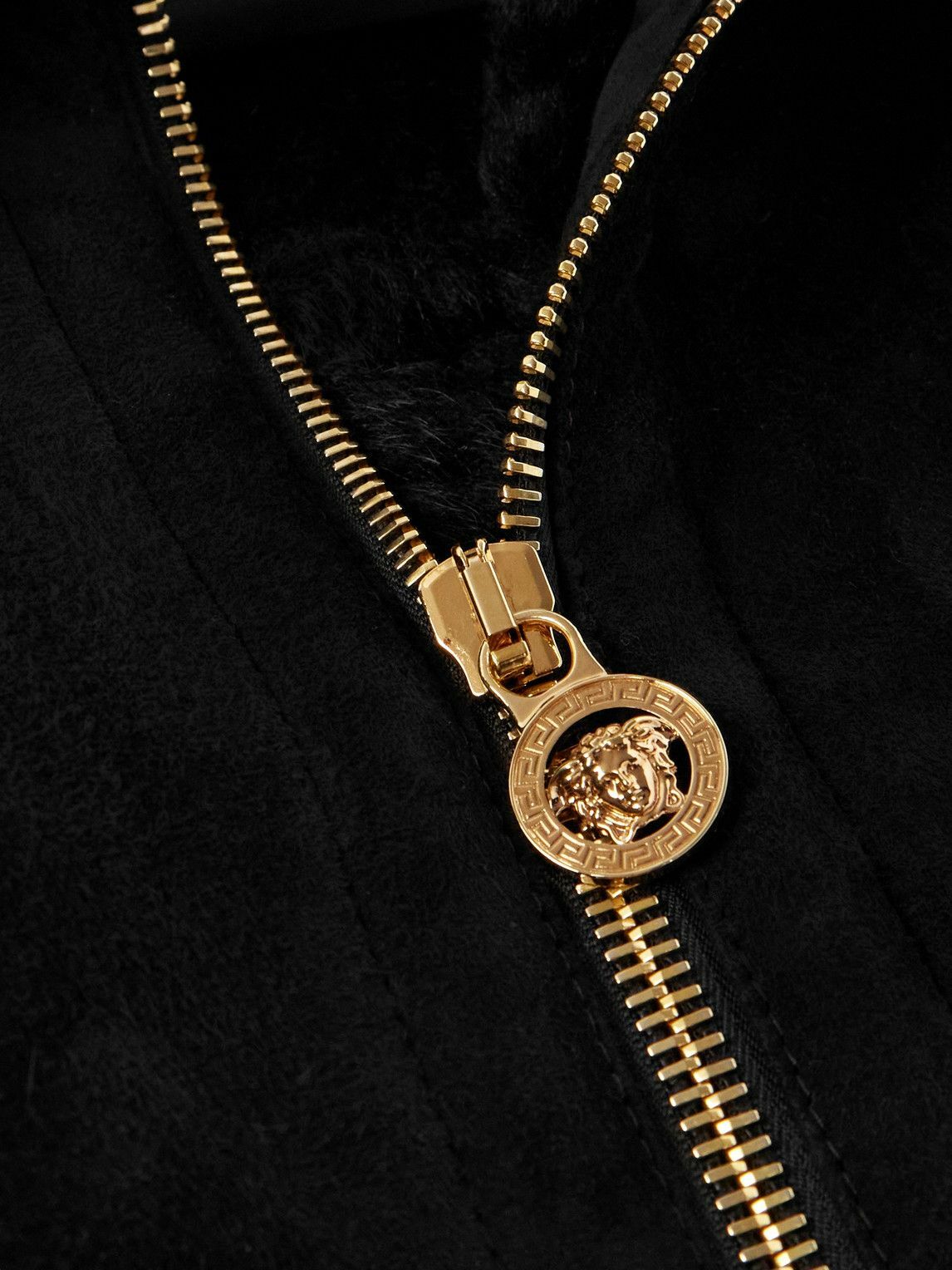 Versace - Shearling Jacket - Black