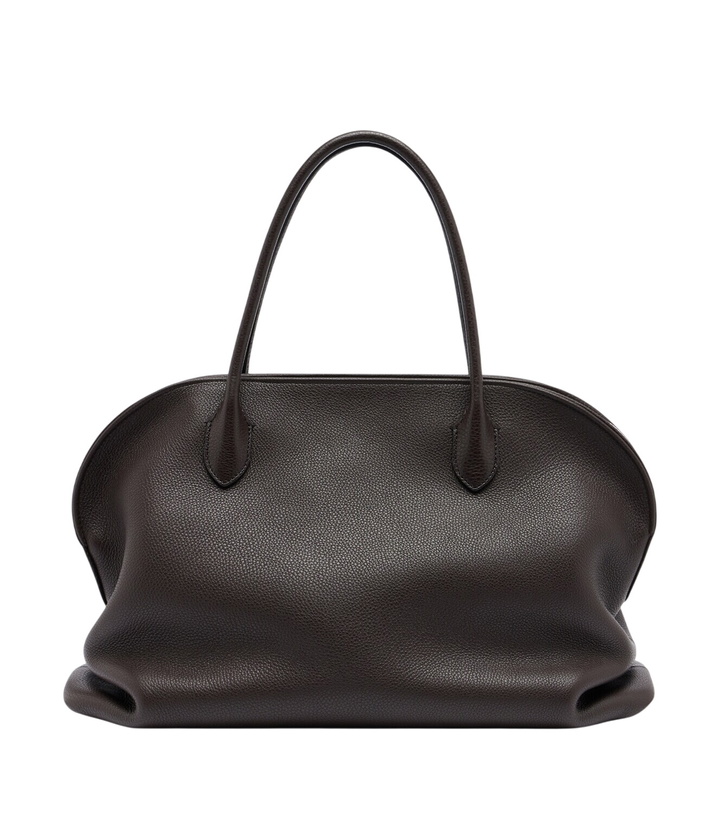Photo: The Row Agnes 12 leather tote bag