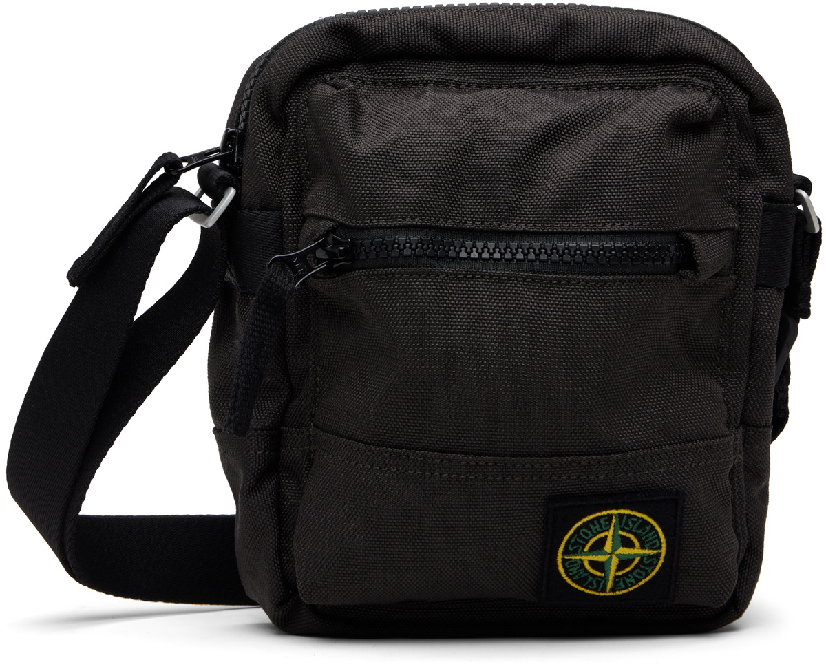 Stone Island Gray 9200011 Resin Treated CORDURA® 1500 Pouch