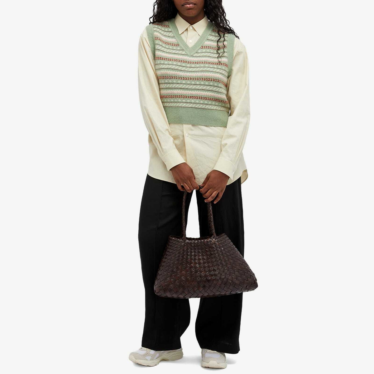 Dragon Diffusion Women's Santa Croce Large Bag in Dark Brown