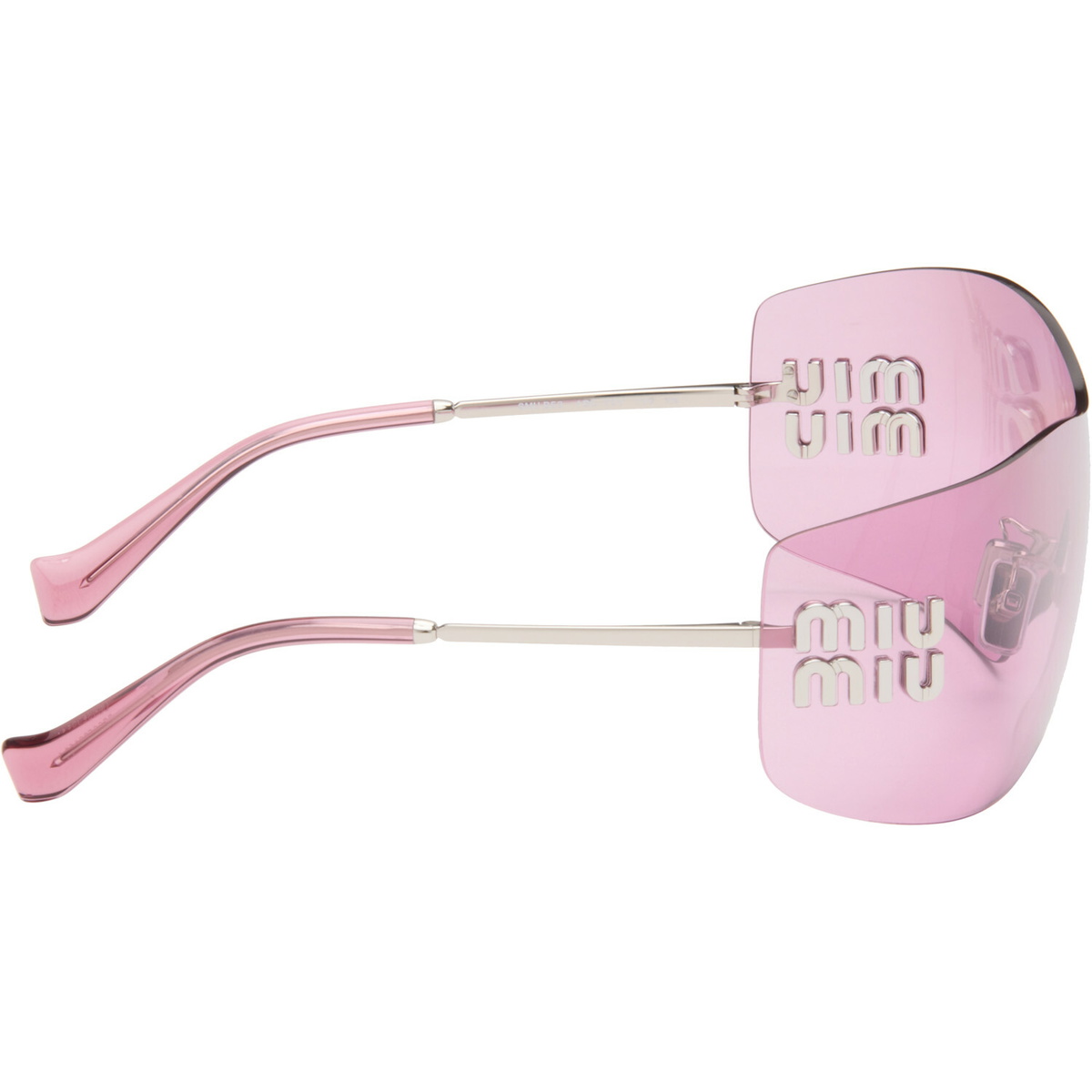Miu Miu Eyewear Pink Aube Sunglasses