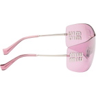 Miu Miu Eyewear Pink Aube Sunglasses