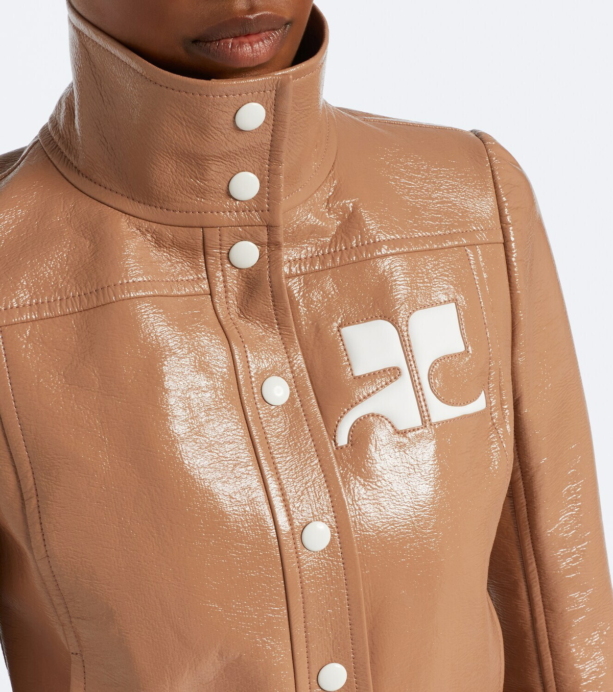 Courrèges Reedition vinyl jacket