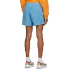 ERL Blue Corduroy Shorts