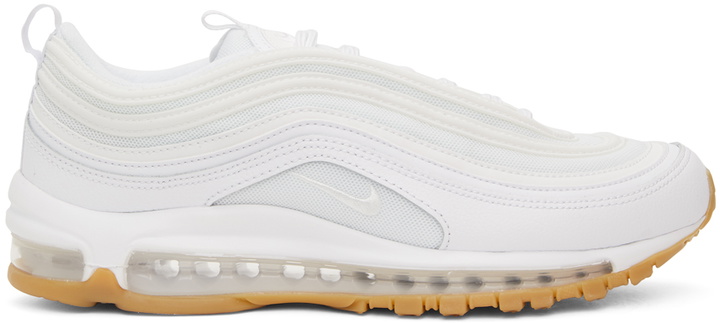 Photo: Nike White Air Max 97 Sneakers