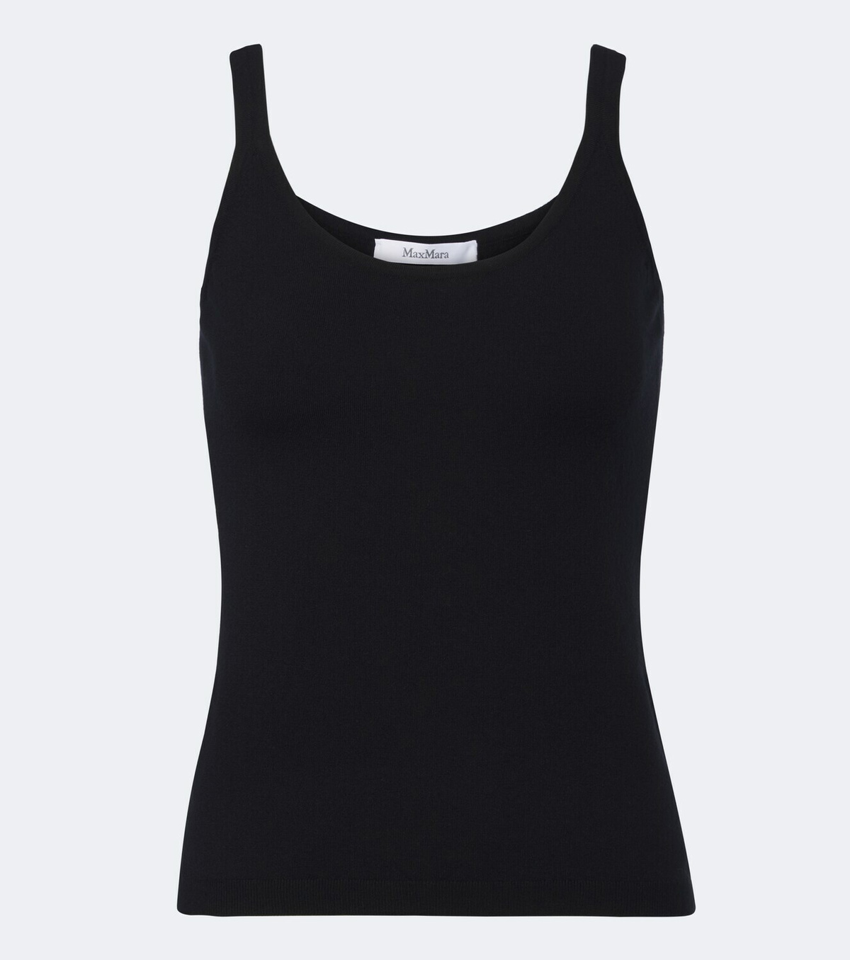 Max Mara Knitted wool-blend tank top