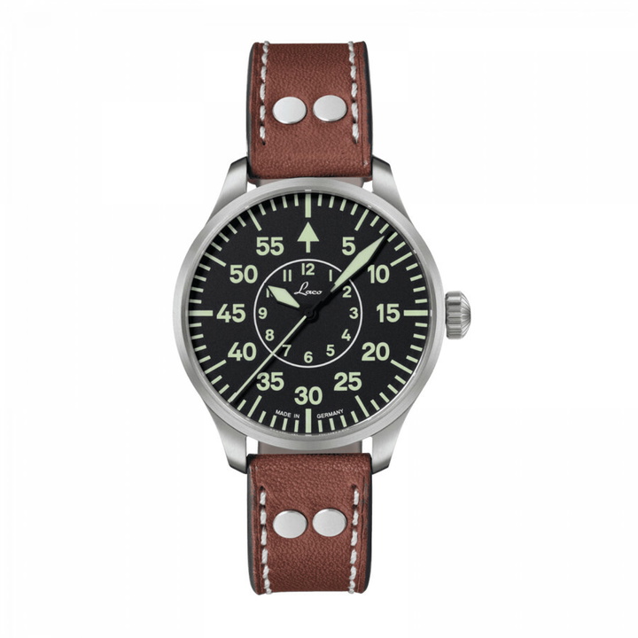 Photo: Laco Aachen Automatic Black Dial Unisex Watch 861990