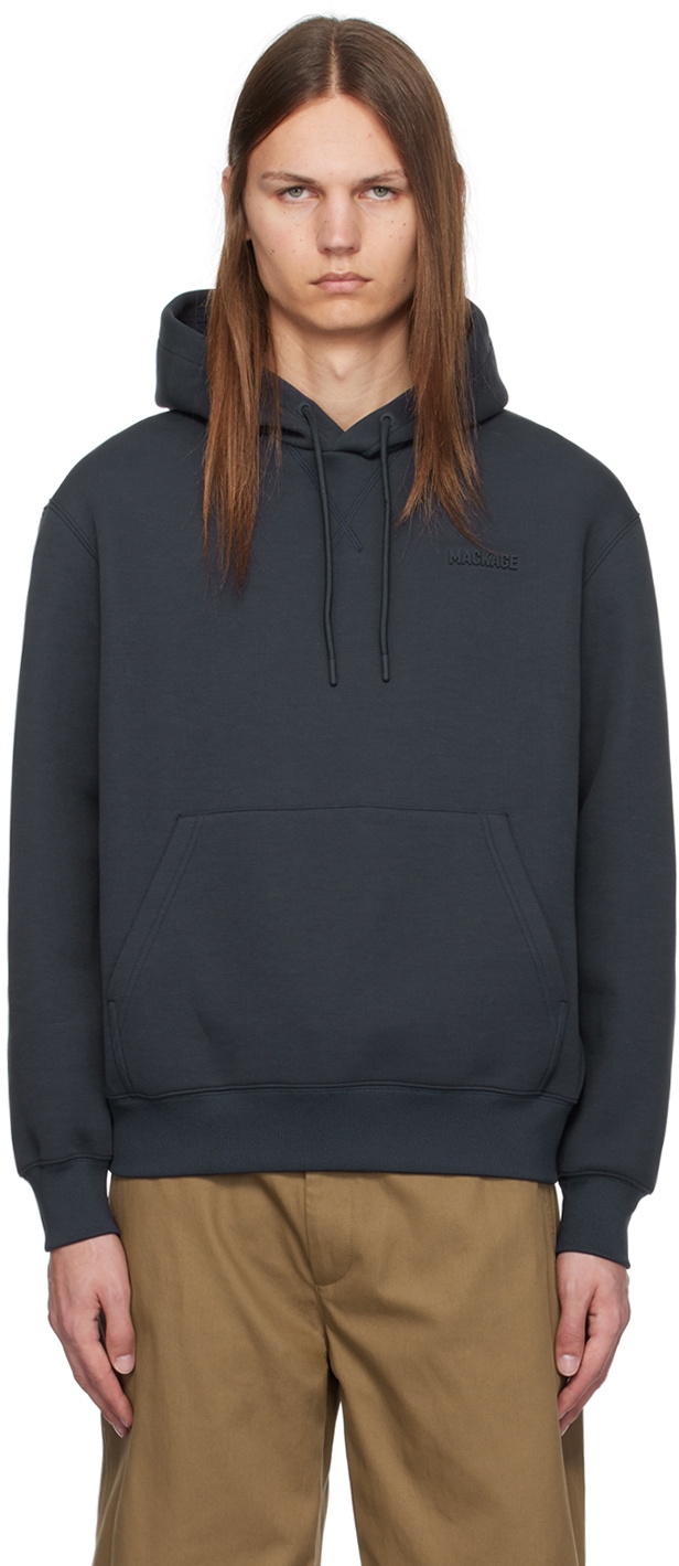 MACKAGE Navy Krystian Hoodie
