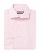 Canali - Essentials Cotton-Poplin Shirt - Pink