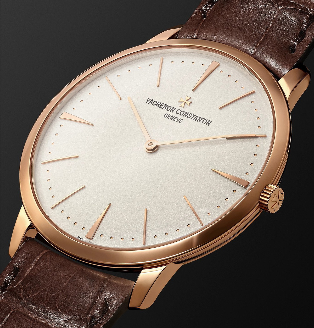 Vacheron Constantin Patrimony Hand Wound 40mm 18 Karat Pink Gold