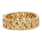 Numbering Gold Big Curb Chain Bracelet