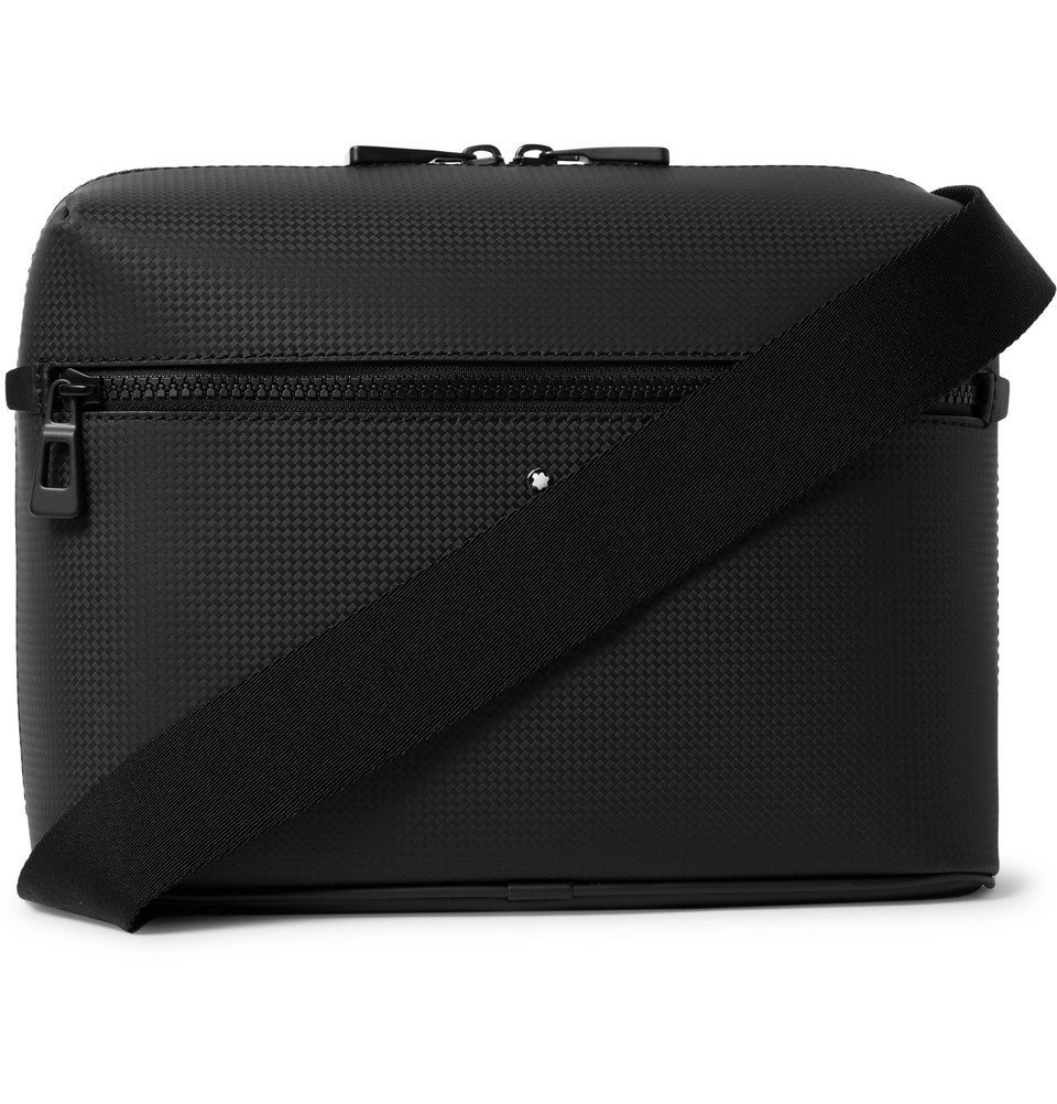 MONTBLANC Extreme 3.0 Cross-Grain Leather Messenger Bag for Men