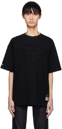 Evisu Black Appliqué T-Shirt