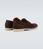Gucci Horsebit suede loafers