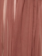 CHLOÉ Draped Silk Mousseline Long Dress