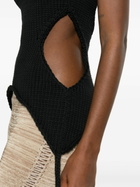 AISLING CAMPS Black Kora Cut-Out Top