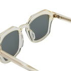 Oscar Deen Diego Sunglasses in Champagne/Green 